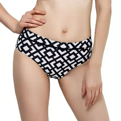 High Waist Bikini Bottom Lauma Swim Beach Party - Femstylo