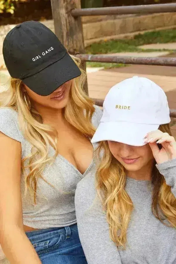 Bride | Girl Gang - Bachelorette party dad hats - Femstylo