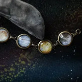 Galilean Moon Bracelet - Jupiter's Moons Astronomy Jewelry - Femstylo