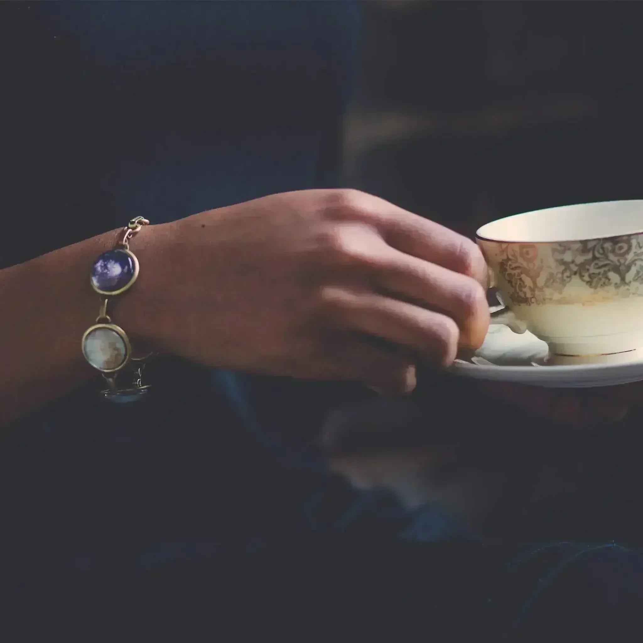 Galilean Moon Bracelet - Jupiter's Moons Astronomy Jewelry - Femstylo