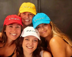 FRIENDS Bachelorette Hats - Bride & Amigas Party Caps | Femstylo - Femstylo