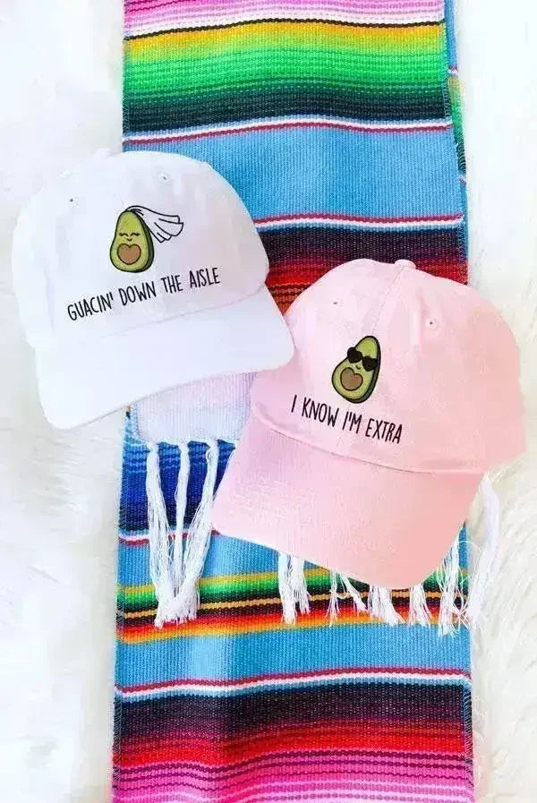 Guacin' Down the Aisle - Fiesta Avocado Hats! - Femstylo