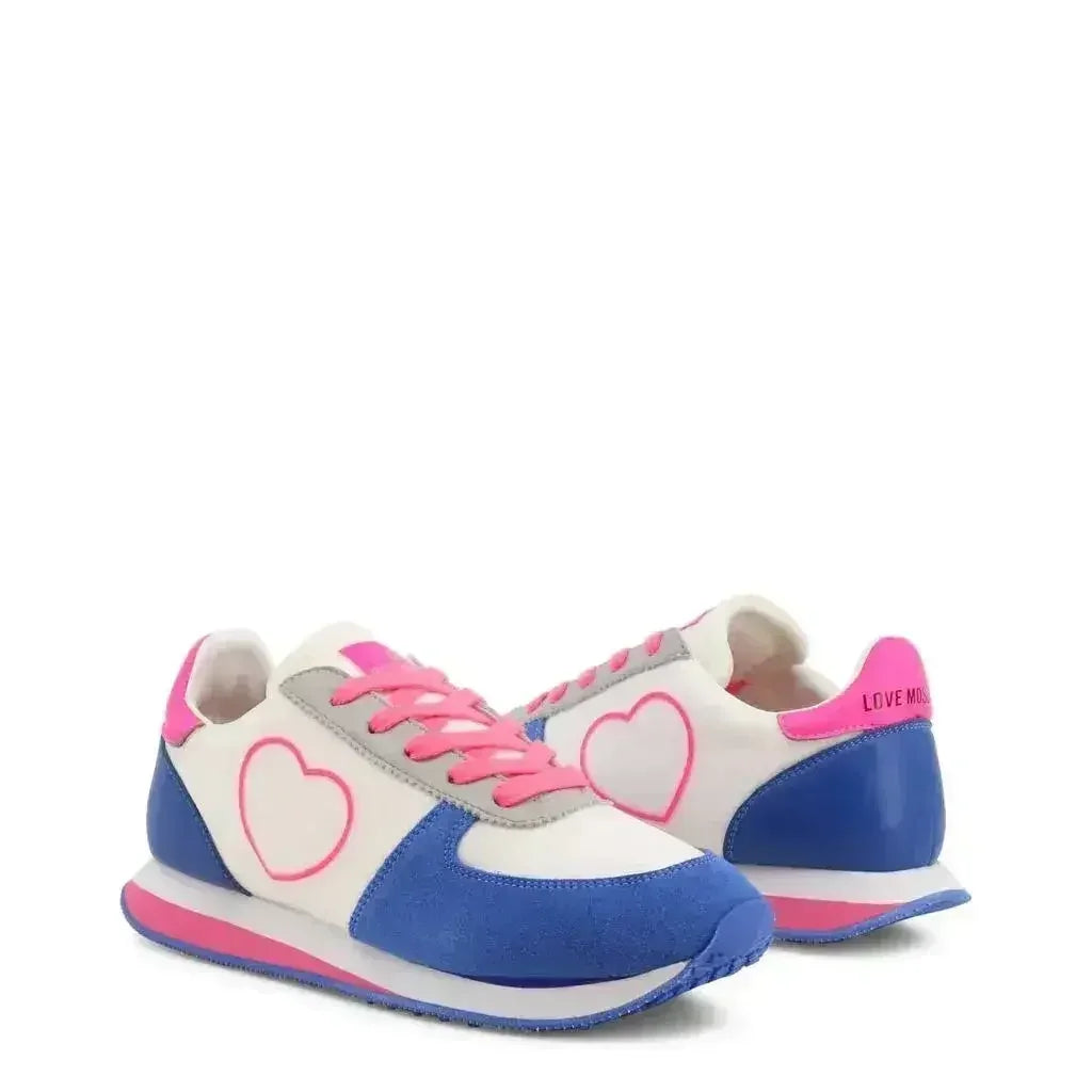 Blue Heart Sneakers - Femstylo