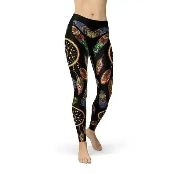 Womens Dreamcatcher Leggings - Femstylo