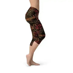 Womens Badass Capri Leggings - Femstylo