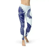 Womens Japanese Dragon Leggings - Femstylo