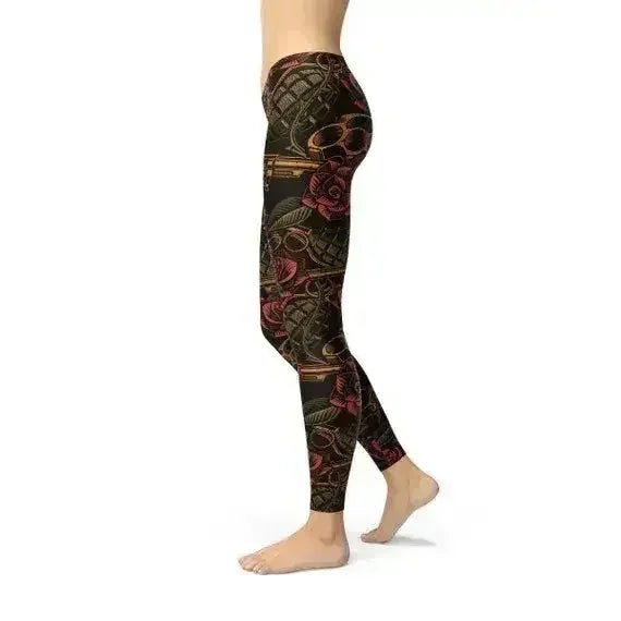 Womens Badass Leggings - Femstylo