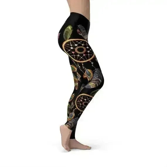 Womens Dreamcatcher Leggings - Femstylo