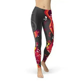 Guitar and Music Note Leggings - Femstylo