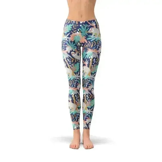 Womens Sloth Leggings - Femstylo