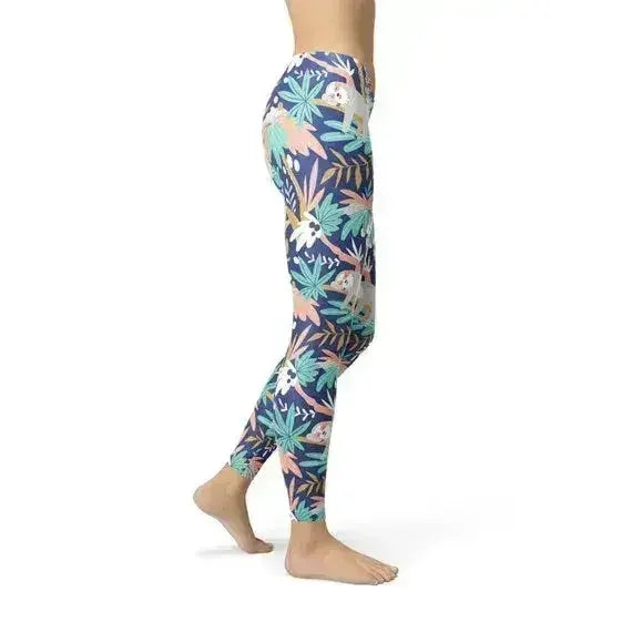 Womens Sloth Leggings - Femstylo