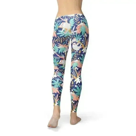 Womens Sloth Leggings - Femstylo