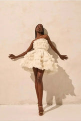 Tube Ruffle Cupcake Dress - Femstylo