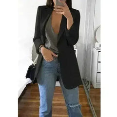 Autumn Women Casual Slim Blazers Suit Jacket Fashion Lady Office Suit - Femstylo