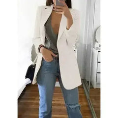 Autumn Women Casual Slim Blazers Suit Jacket Fashion Lady Office Suit - Femstylo