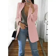 Autumn Women Casual Slim Blazers Suit Jacket Fashion Lady Office Suit - Femstylo