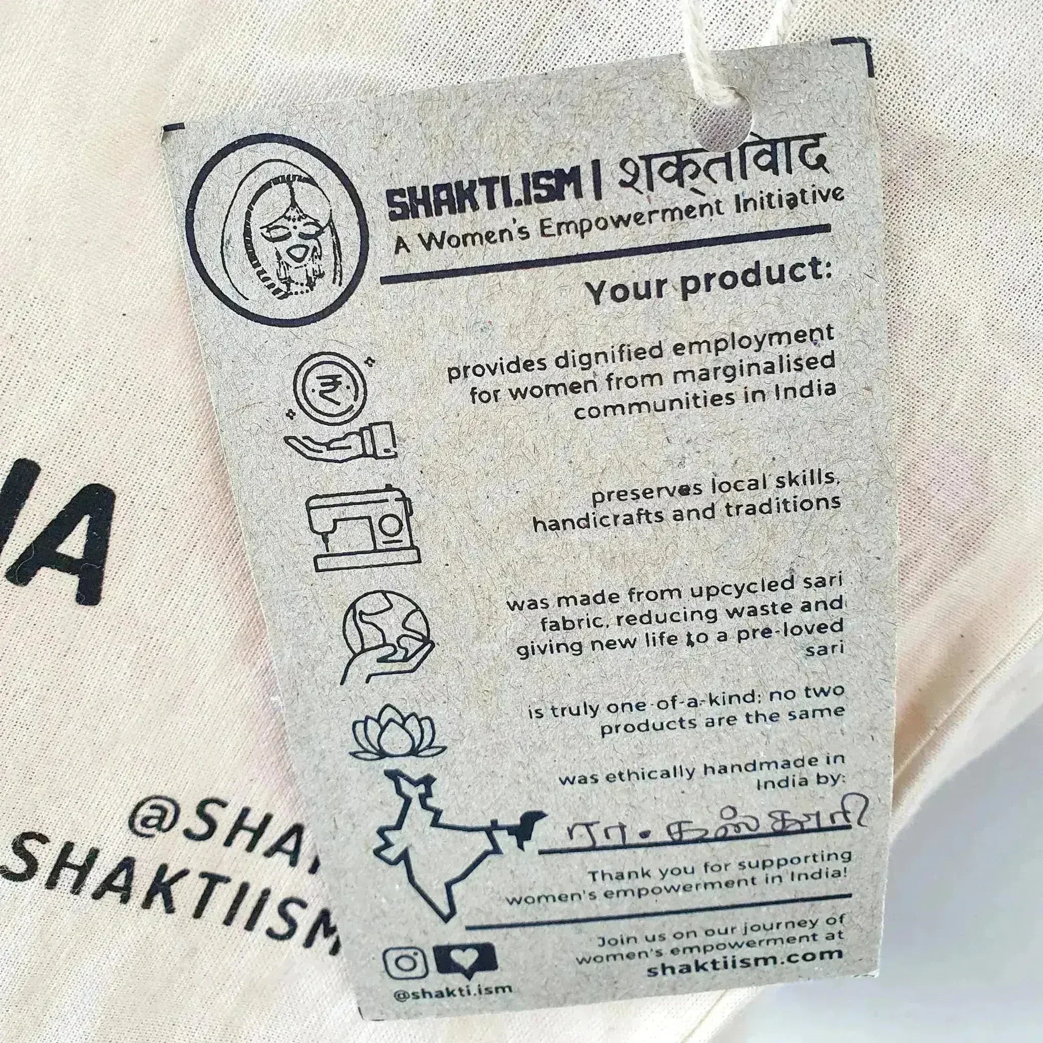 The Independence sari tote - Femstylo