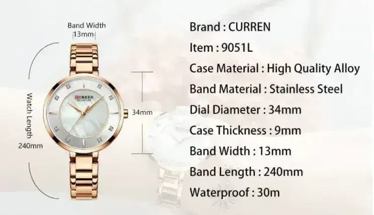 Vestal Curren Women Watch | 5508613 - Femstylo