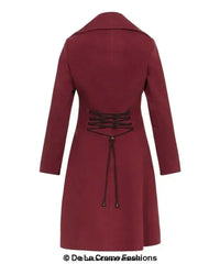 Kirsty Slim Fit A-Line Coat - Femstylo