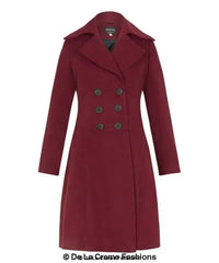 Kirsty Slim Fit A-Line Coat - Femstylo