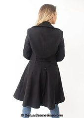 Kirsty Slim Fit A-Line Coat - Femstylo