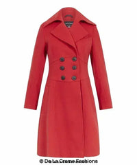 Kirsty Slim Fit A-Line Coat - Femstylo