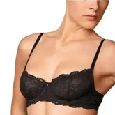 Lace Demi Cup Bra Montelle Intimates Flirt - Femstylo