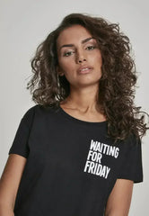 Ladies Waiting For Friday Box T-Shirt - Femstylo