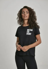Ladies Waiting For Friday Box T-Shirt - Femstylo