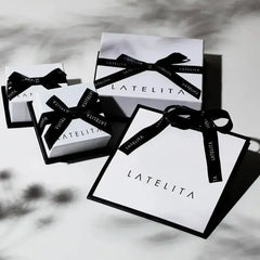 Latelita Long Drop Earrings Silver - Femstylo