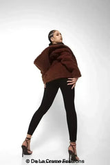 Lauren Zip Up Hooded Borg Teddy Jacket - Femstylo