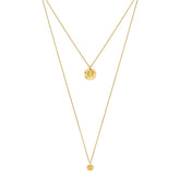 Layered North Star Bullet Necklace