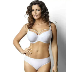 Lightly Padded Full Coverage Strappy Bra Kinga Nati - Femstylo
