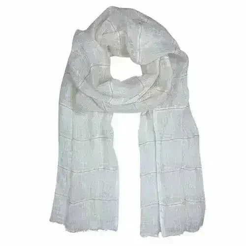 Gauze Stripe Linen Wrap - Femstylo