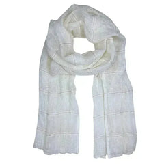 Gauze Stripe Linen Wrap - Femstylo