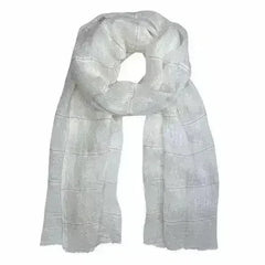 Gauze Stripe Linen Wrap - Femstylo