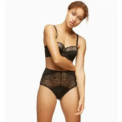 Blush Escape Longline Strapless Padded Lace Bra - Femstylo