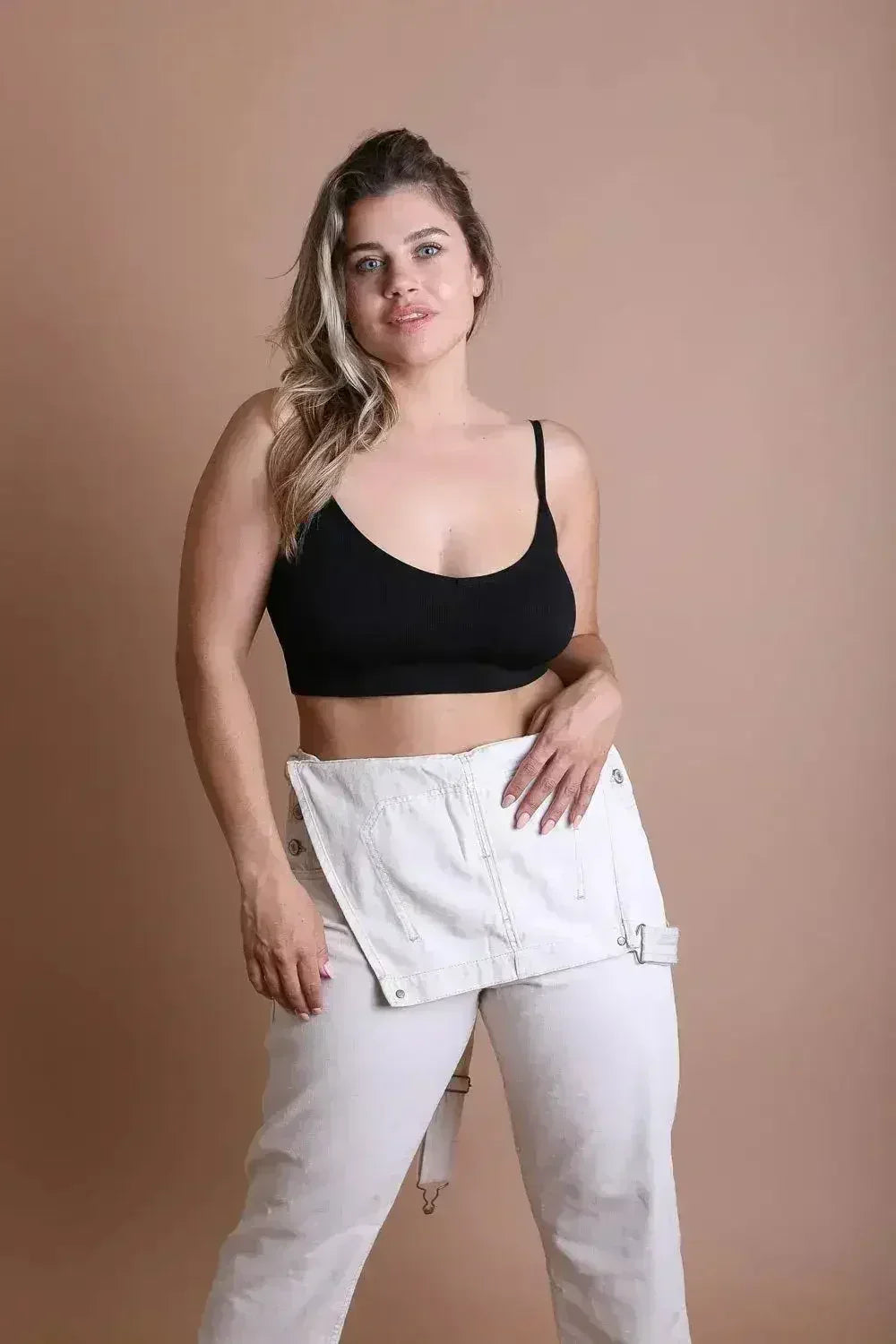 Low Back Seamless Bralette Plus - Femstylo