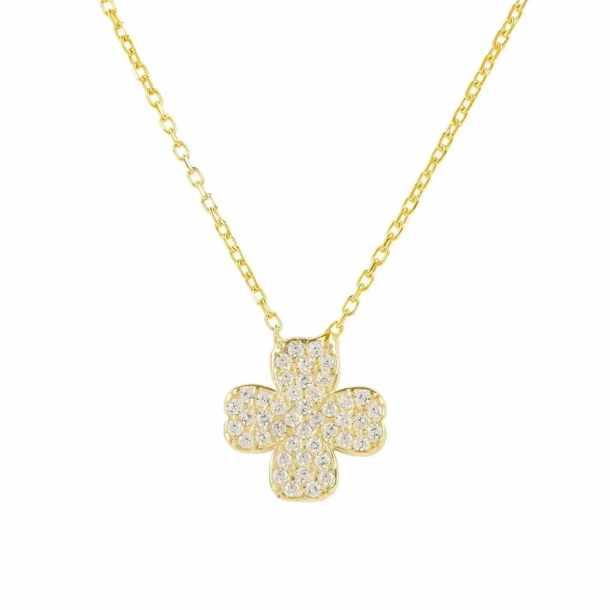 Lucky Four Leaf Clover Necklace - Femstylo