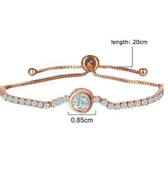 Crystal Tennis Bracelet - Femstylo