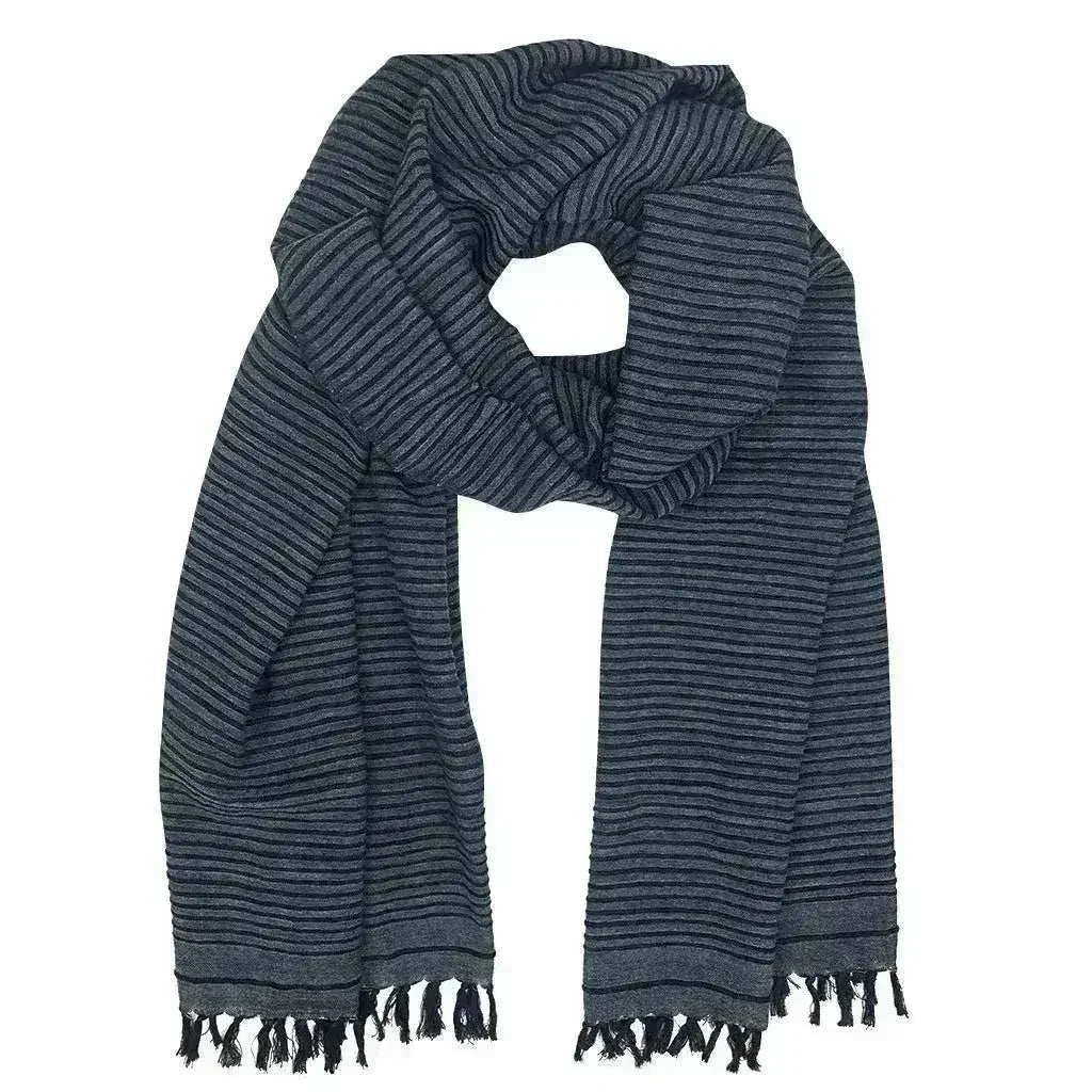 Ethiopian Stripe Wrap Scarf - Femstylo