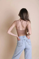 Offset Shoulder Brami Top - Femstylo