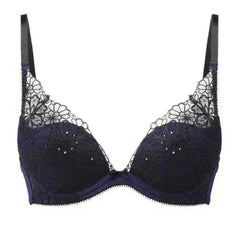 Gossard Graphic Floral Padded Plunge Bra - Femstylo