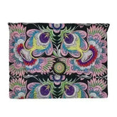 Embroidered Flower Clutch - Femstylo