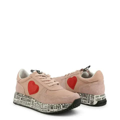 Pink Heart Sneakers - Femstylo