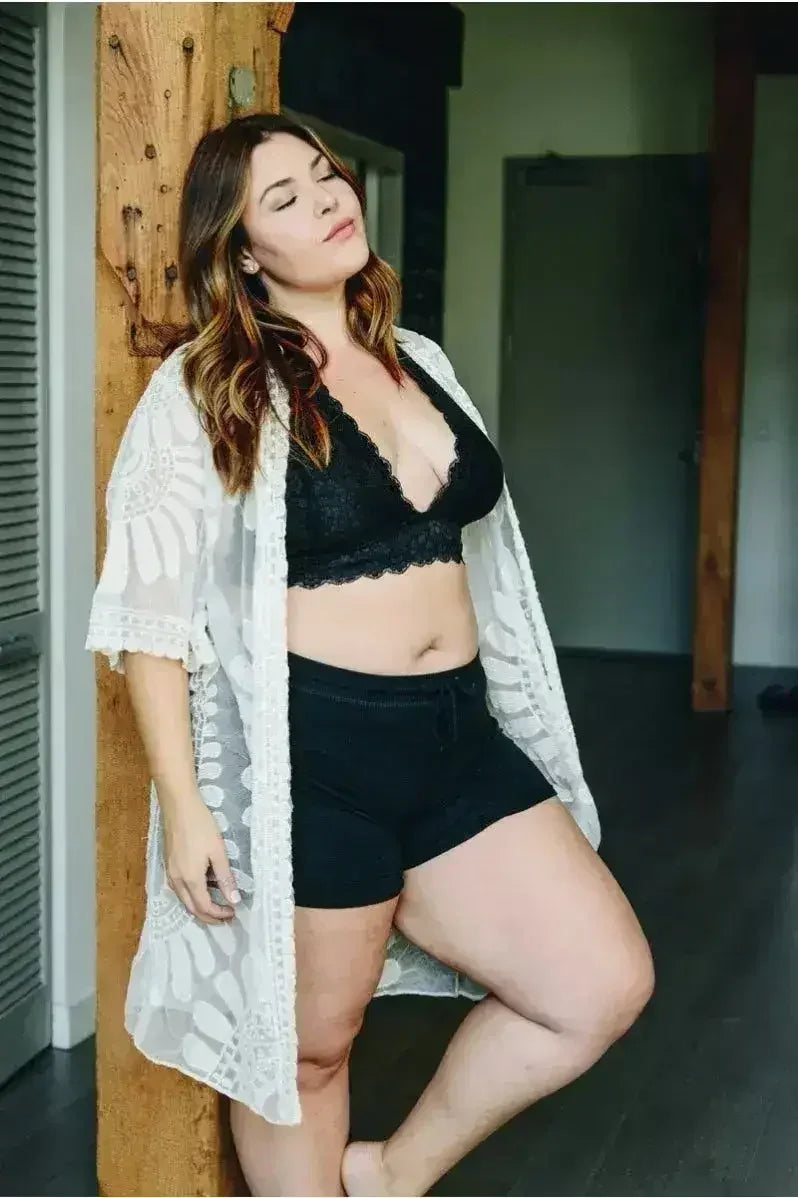 Plus Halter Top Bralette - Femstylo