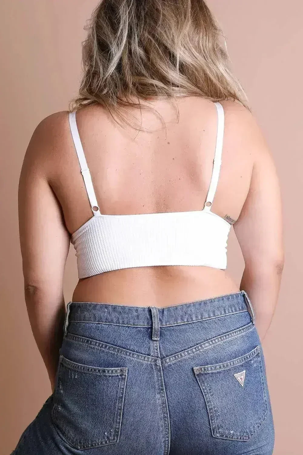 Plus Size Lace Brami – Stretchy Waistband, Elegant & Sexy - Femstylo