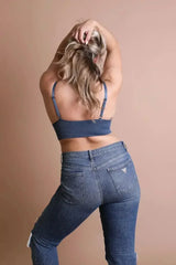 Plus Size Lace Brami – Stretchy Waistband, Elegant & Sexy - Femstylo