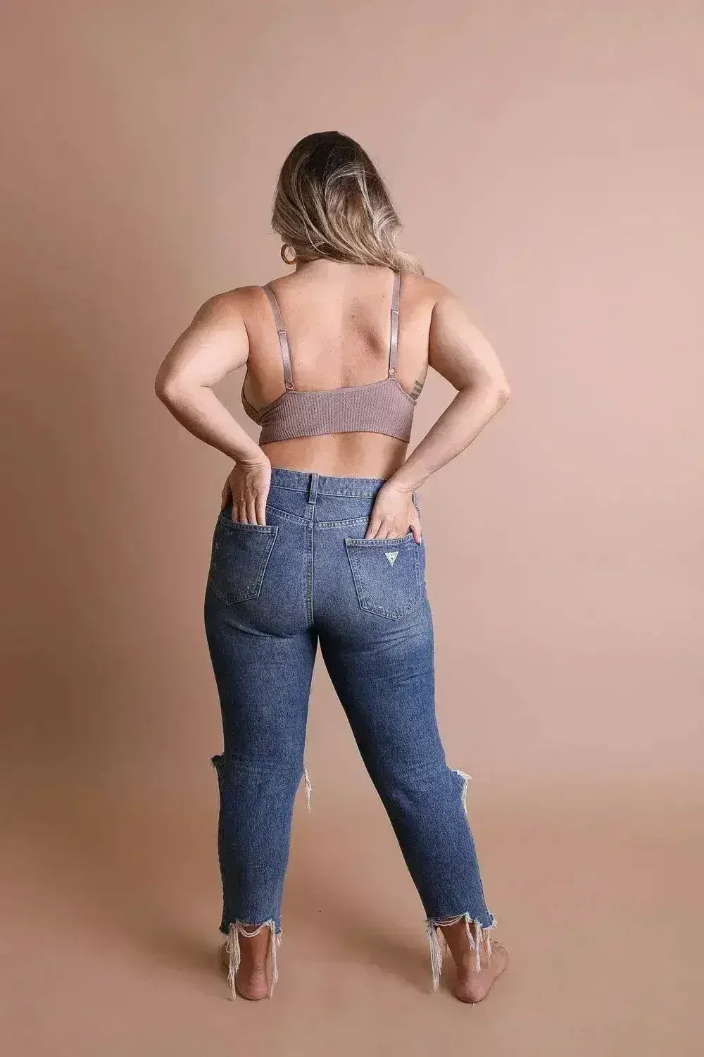 Plus Size Lace Brami – Stretchy Waistband, Elegant & Sexy - Femstylo