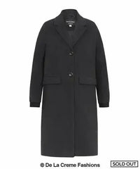 (PRE-ORDER) Womens Wool Blend Winter Warm Knee Length Coat - Femstylo